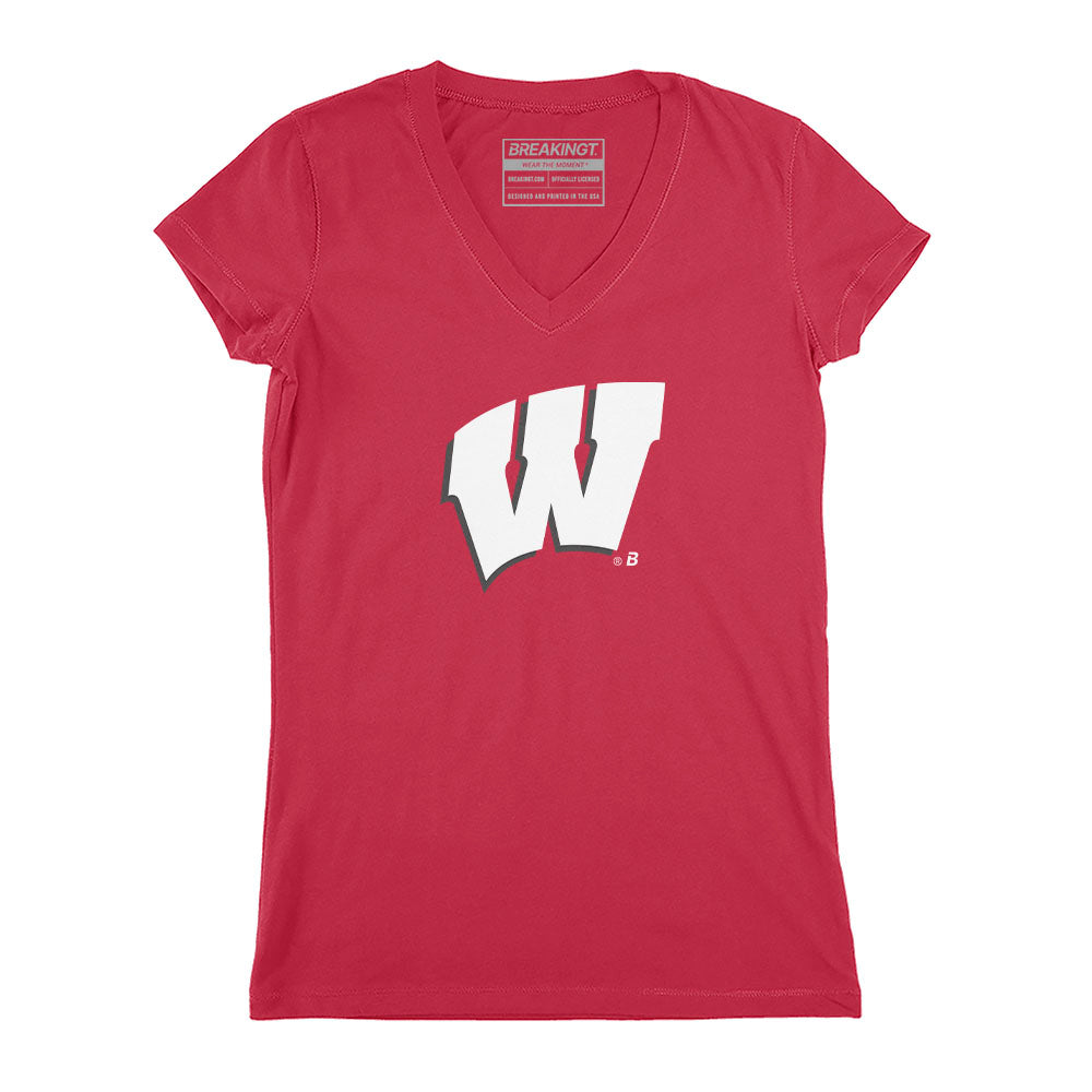 2624149 - Wisconsin Badgers: Primary Logo (White)