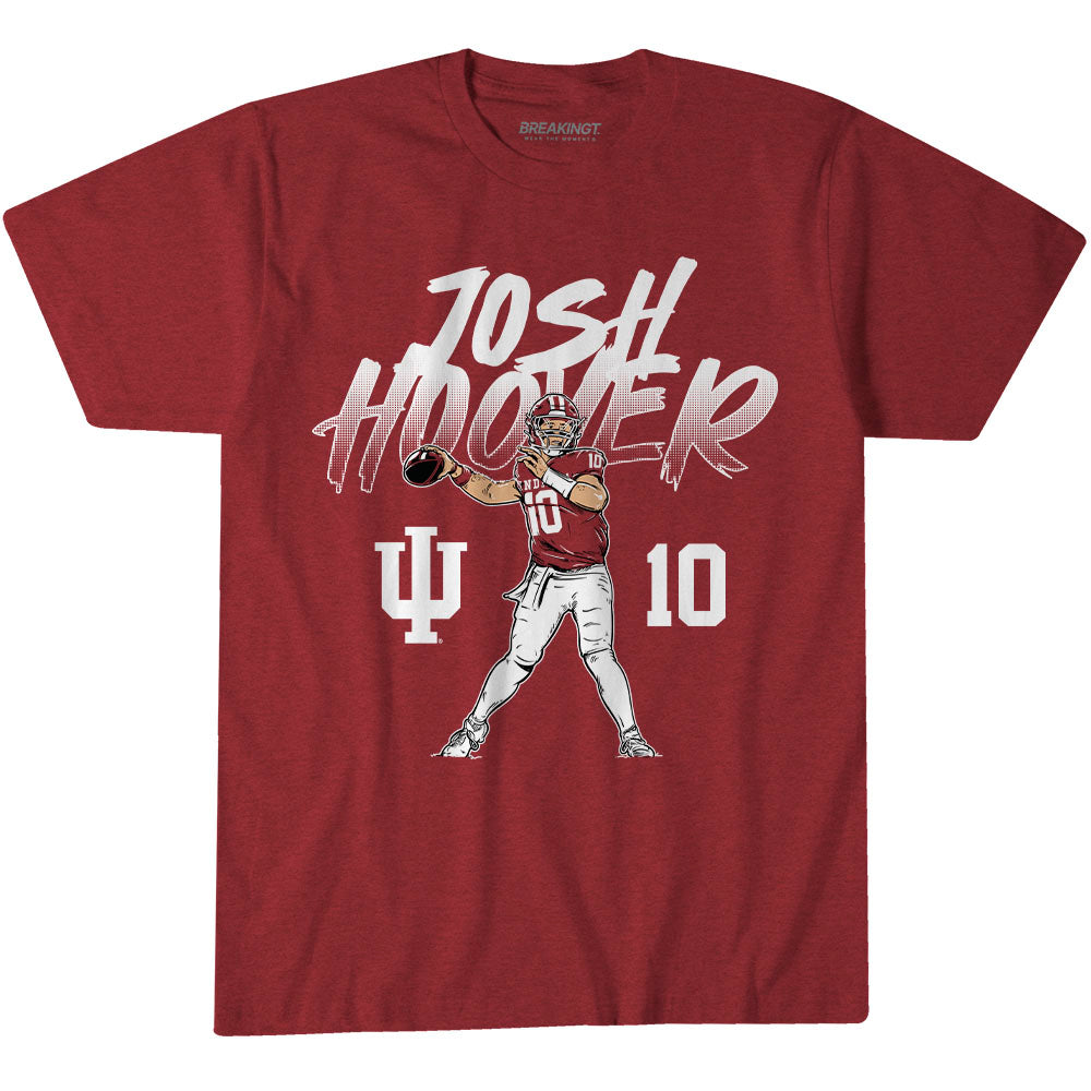 2622031 - Indiana Football: Josh Hoover Name Number Pose