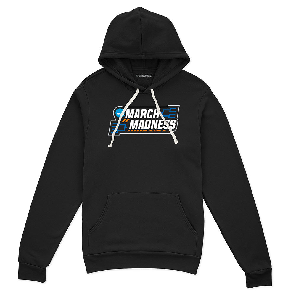 NCAA Women's March Madness Logo - Black hoodie - college basketball fan gear - BreakingT apparel