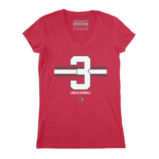 2623776 - Louisville Football: Lincoln Kienholz Name Number Stripe