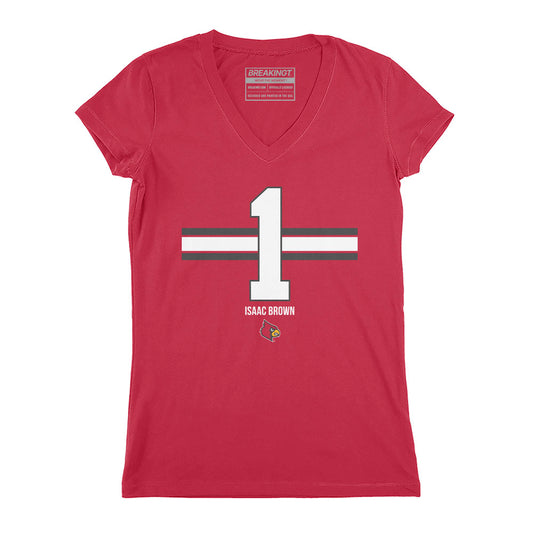 2622090 - Louisville Football: Isaac Brown Name Number Stripe