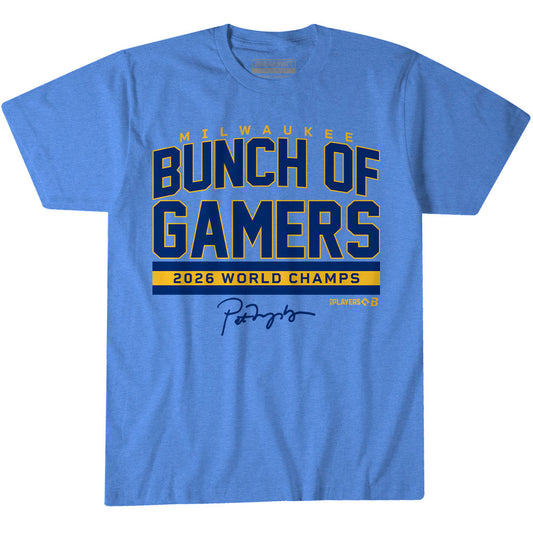 2624388 - Milwaukee Baseball: Bunch Of Gamers World Champs (Navy)