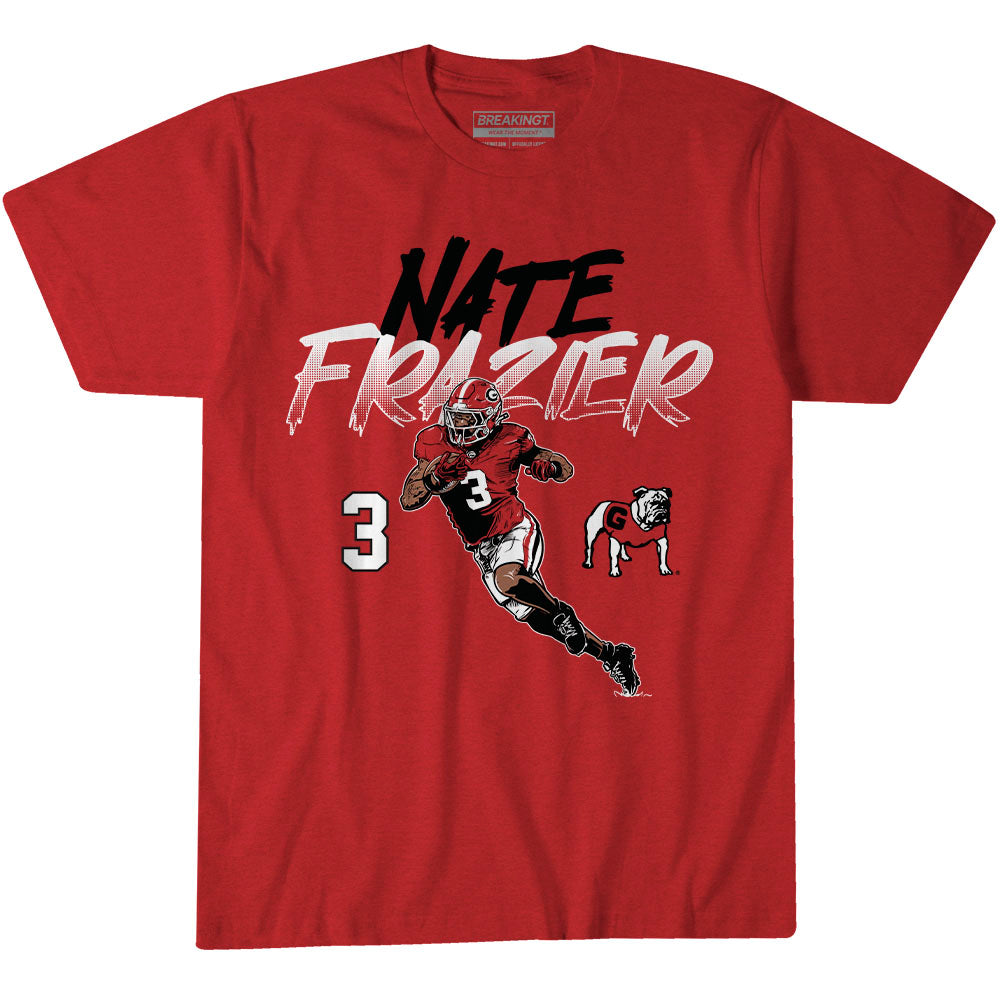 2622086 - Georgia Football: Nate Frazier Name Number Pose