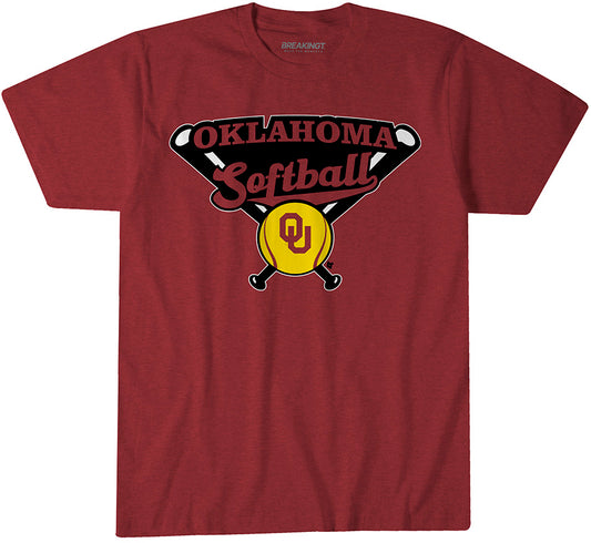 2622185 - Oklahoma Softball: Crossed Bats