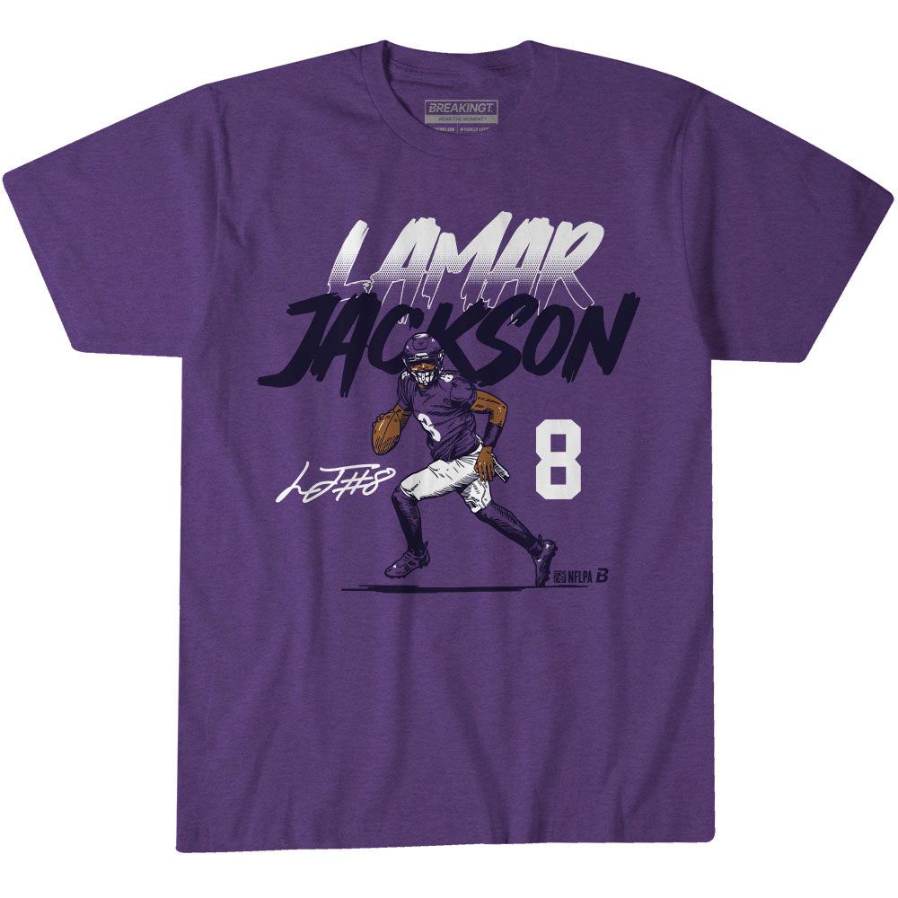2623186 - Lamar Jackson: Name & Number Pose