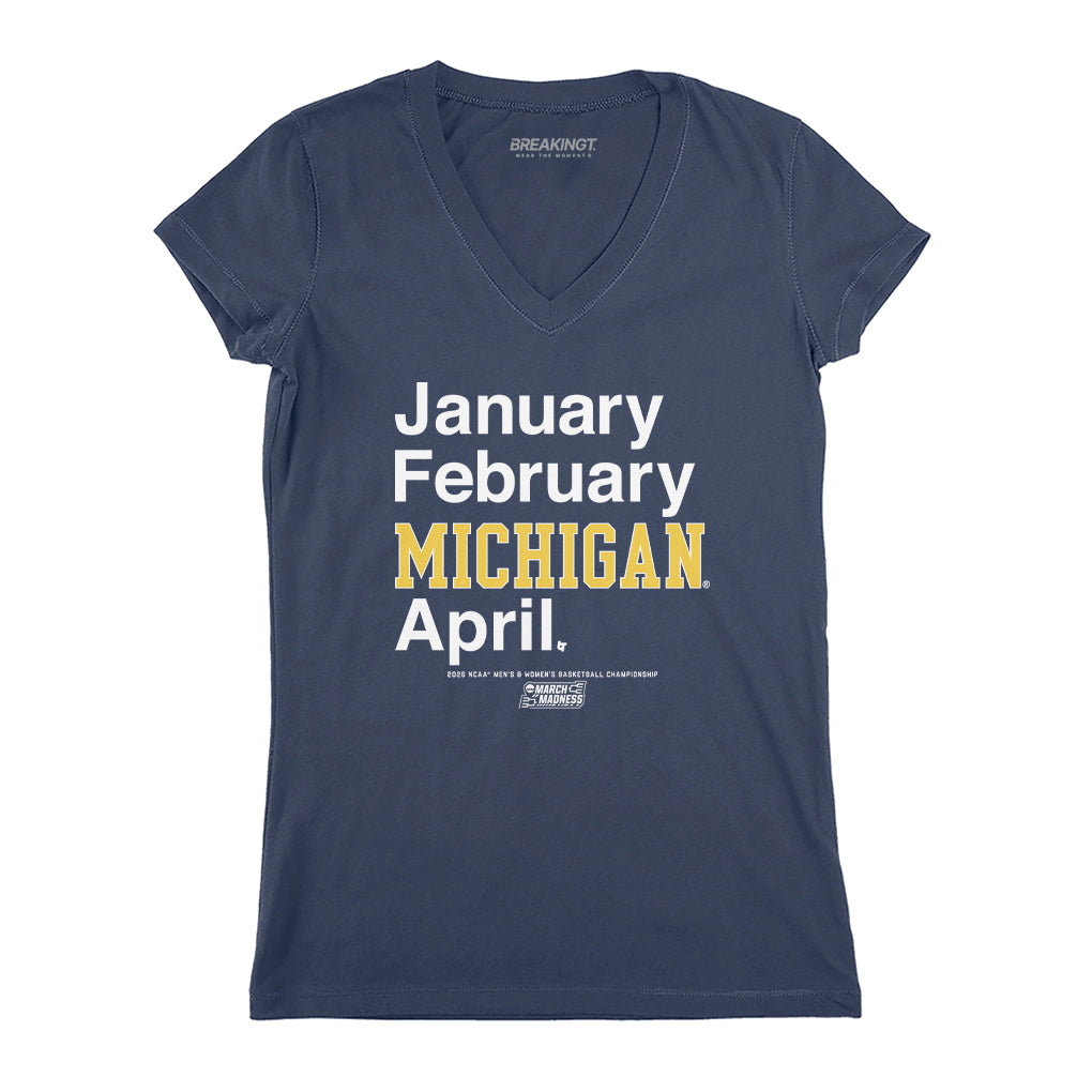 2621213 - Michigan Wolverines MBB & WBB: 2026 March Madness Month