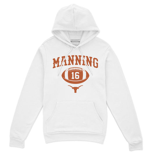2518409 - Texas Football: Arch Manning Vintage Number Football