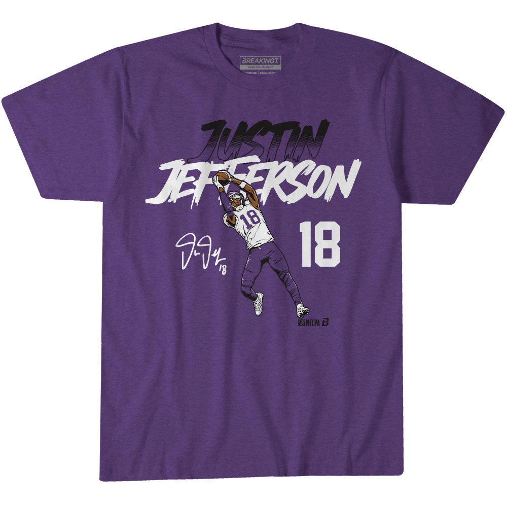 2623105 - Justin Jefferson: Name & Number Pose