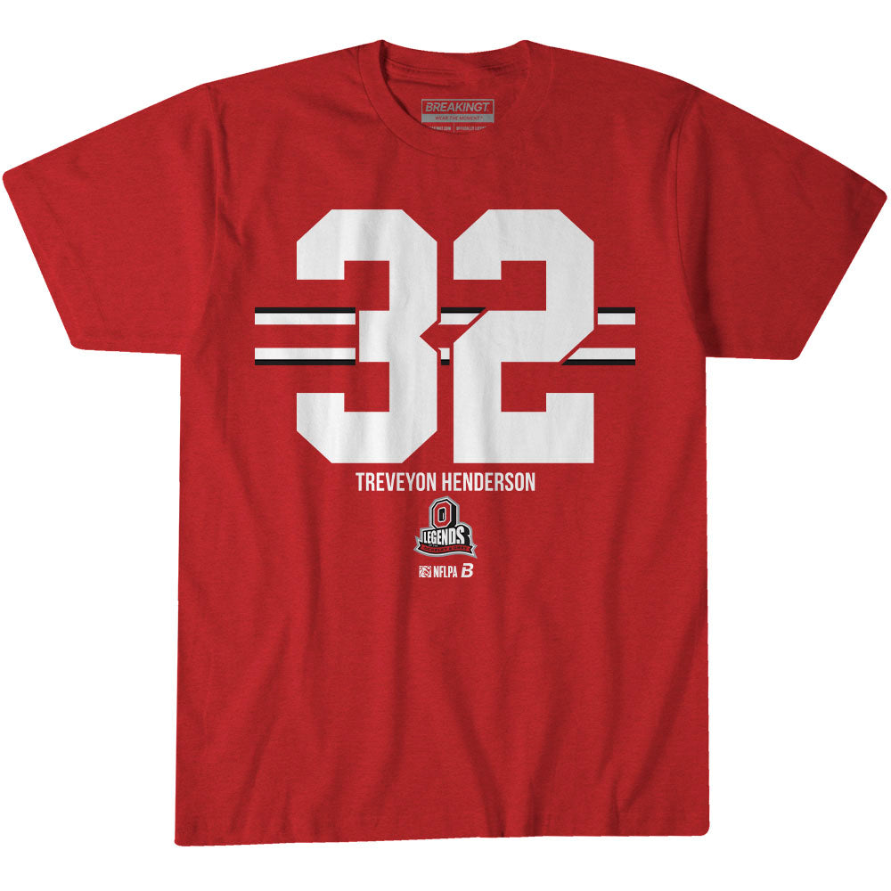 2623052 - Ohio State Football: TreVeyon Henderson 32 Stripe