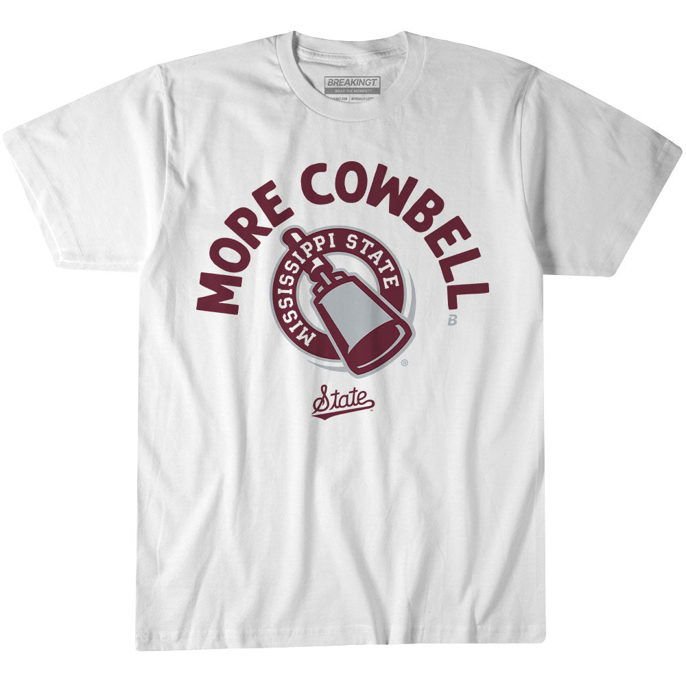 2623918 - Mississippi State Bulldogs: More Cowbell (White)