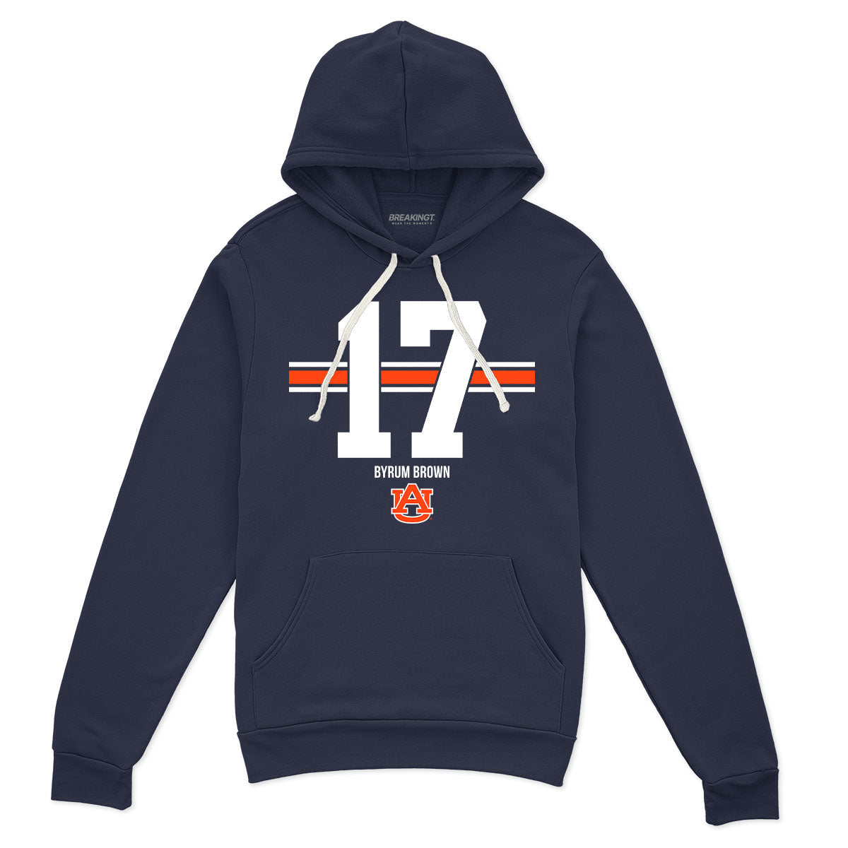2622042 - Auburn Football: Byrum Brown Name Number Stripe