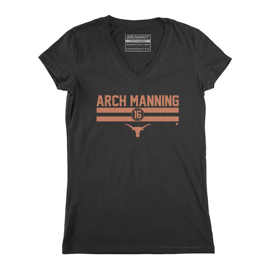 2518476 - Texas Football: Arch Manning 16 Stripe (Football - Black)