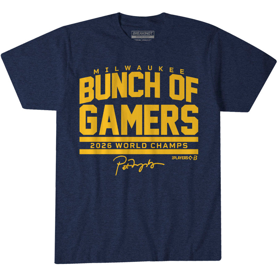 Milwaukee Baseball: Bunch Of Gamers World Champs – Milwaukee baseball 2026 World Champions shirt