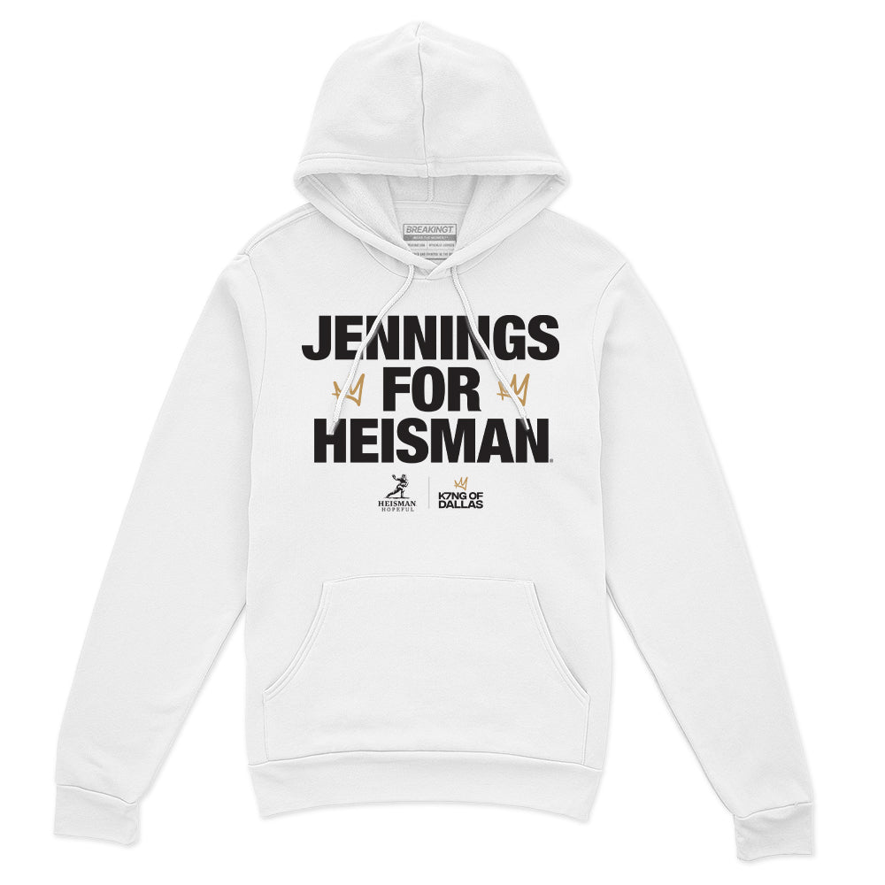 2623613 - SMU Football: Kevin Jennings For Heisman (White)
