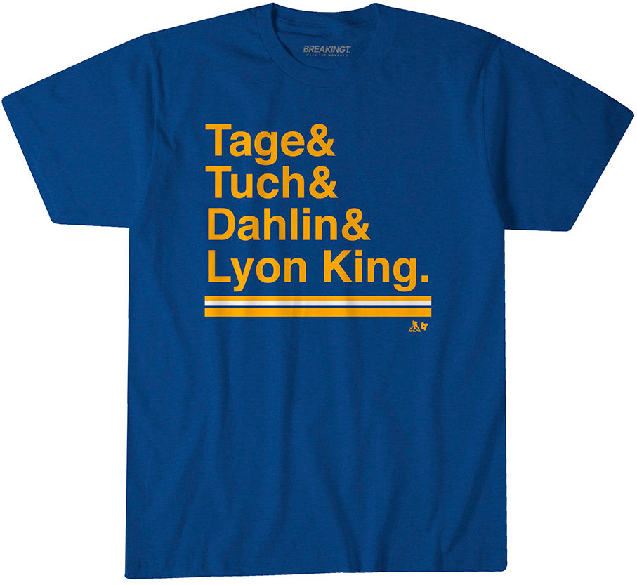 2622111 - Buffalo Hockey Ampersand: Tage & Tuch & Dahlin & Lyon King