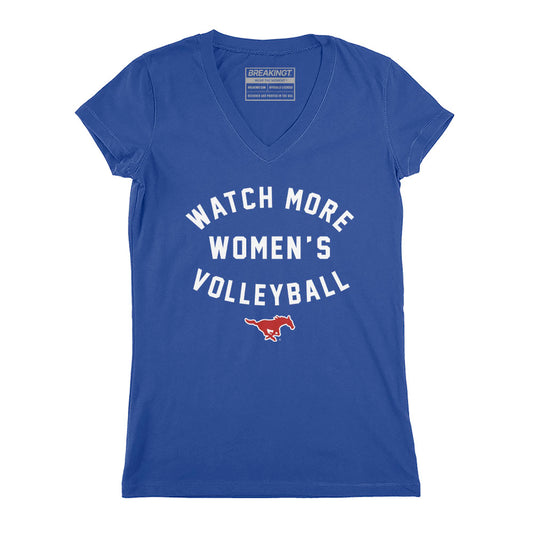 2623469 - SMU Mustangs: Watch More Women's Volleyball (Royal)