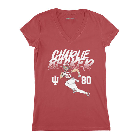 2622080 - Indiana Football: Charlie Becker Name Number Pose