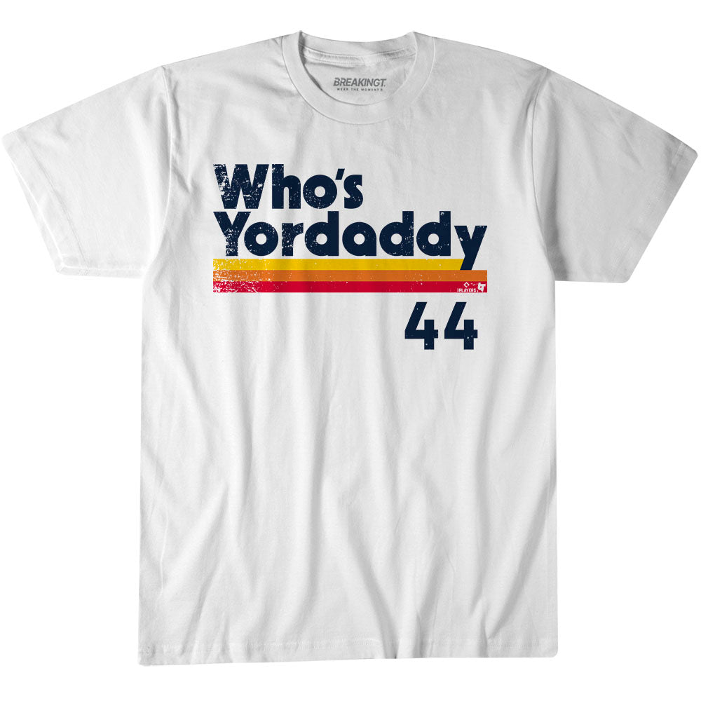 Who's Yordaddy Adult T-Shirt