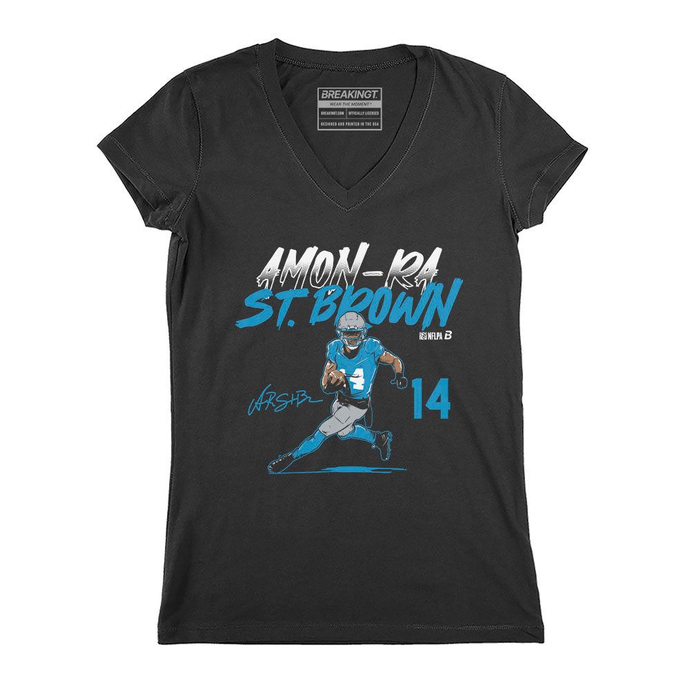 2623112 - Amon-Ra St. Brown: Name & Number Pose
