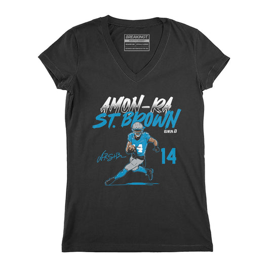 2623112 - Amon-Ra St. Brown: Name & Number Pose