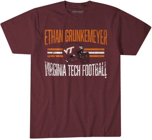 2622058 - Virginia Tech Football: Ethan Grunkemeyer Helmet Hero