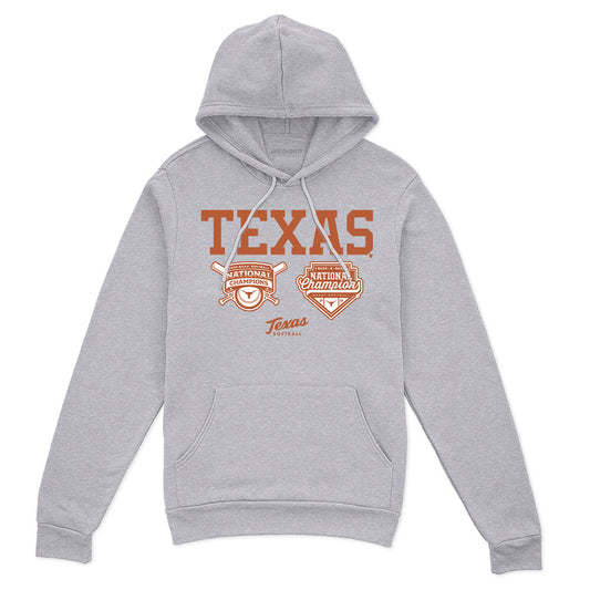 2622469 - Texas Softball: Back-to-Back Champions Logos