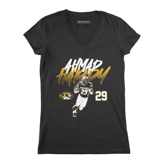 2622074 - Missouri Football: Ahmad Hardy Name Number Pose