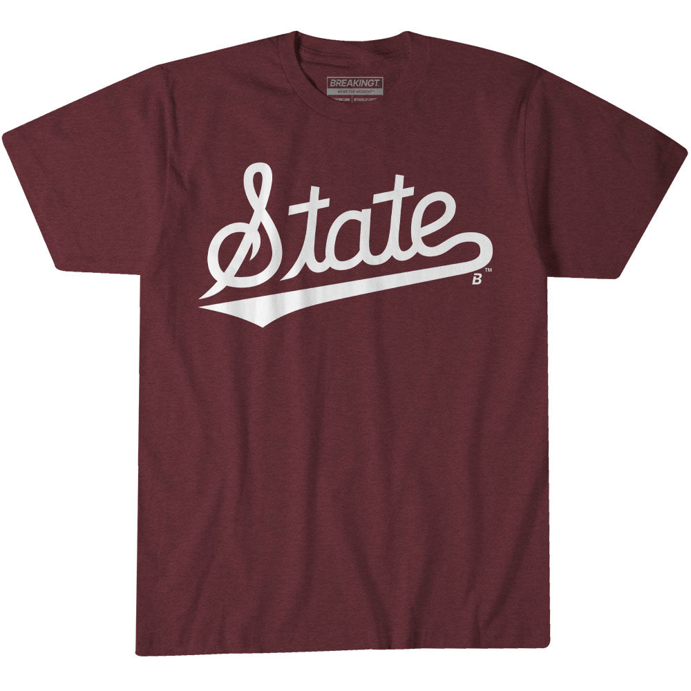 2624166 - Mississippi State Bulldogs: Script Logo (Gray)