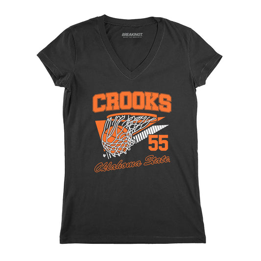 2621832 - Oklahoma State Basketball: Audi Crooks Retro Swish