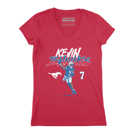2623697 - SMU Football: Kevin Jennings Name Number Pose