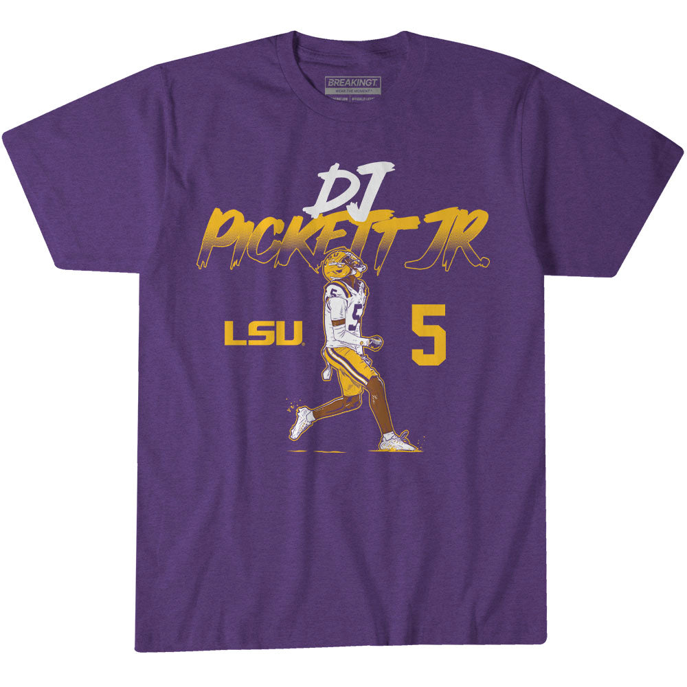 2623435 - LSU Football: DJ Pickett Jr. Name Number Pose