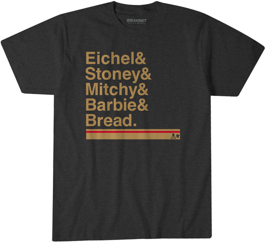 2622136 - Vegas Hockey Ampersand: Eichel & Stoney & Mitchy & Barbie & Bread