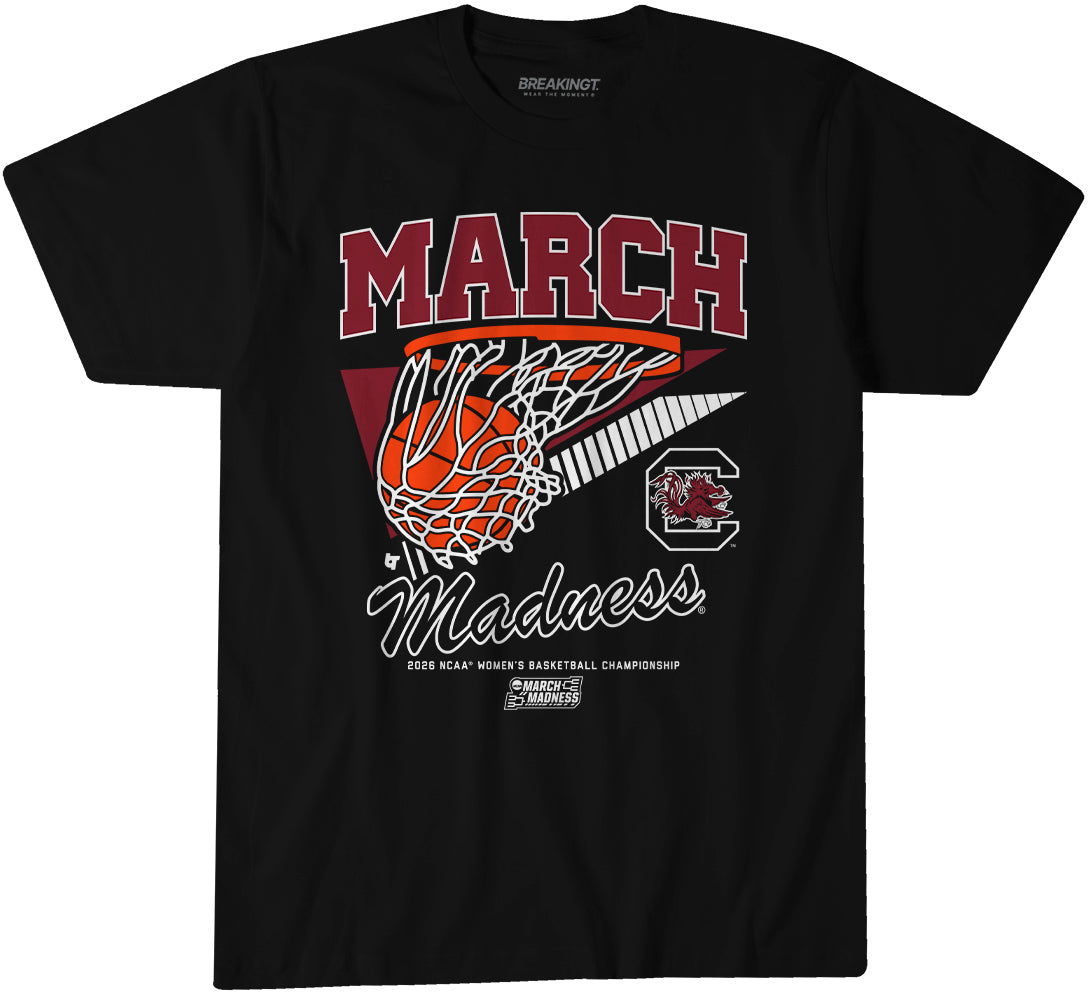 2621152 - South Carolina Gamecocks WBB: 2026 March Madness Retro Swish