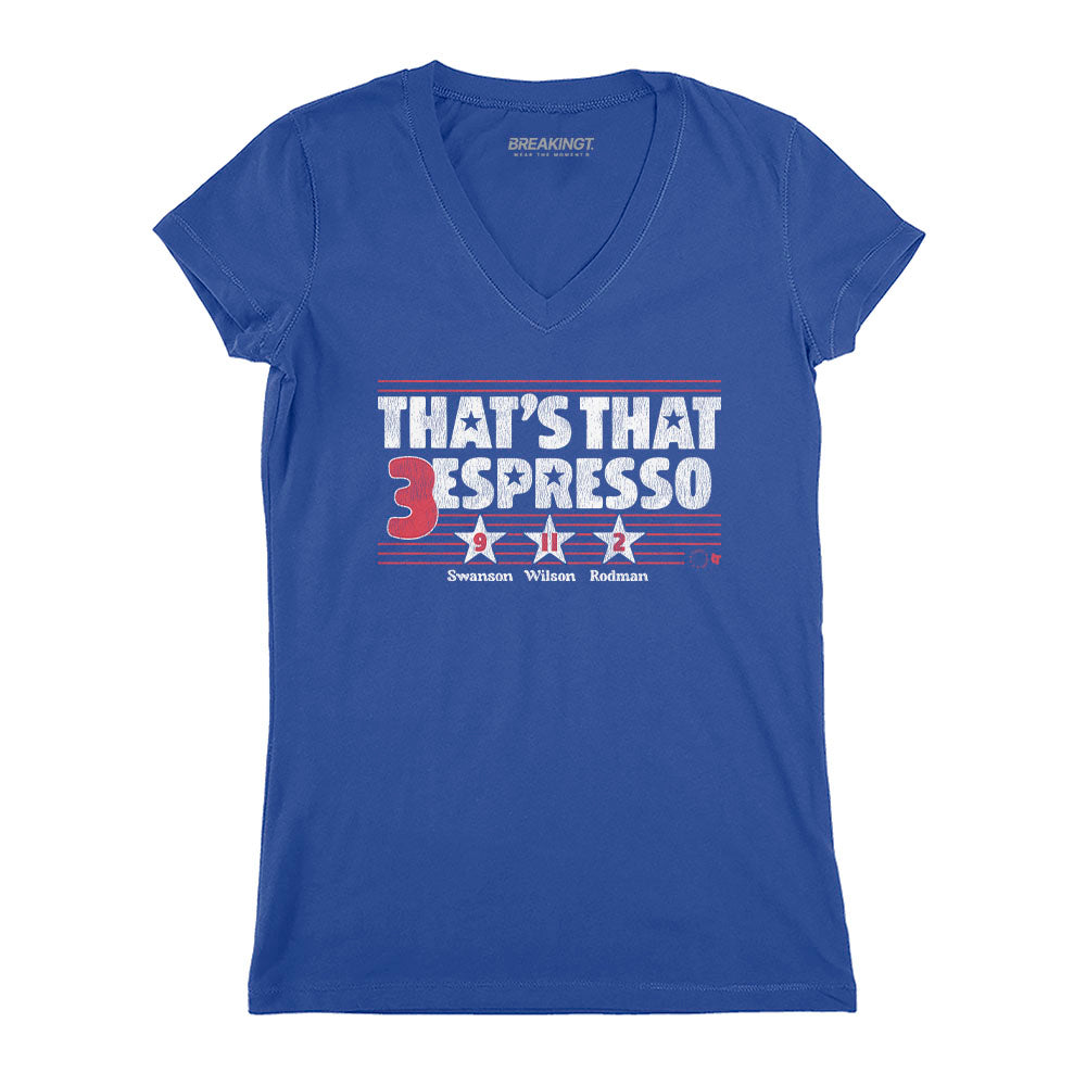 2622380 - Mallory Swanson, Trinity Rodman, & Sophia Wilson: That's That 3 Espresso
