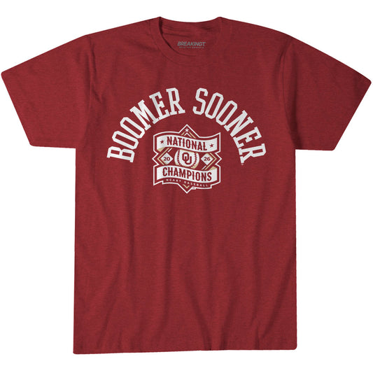 2622597 - Oklahoma Baseball: 2026 National Champions Boomer Sooner