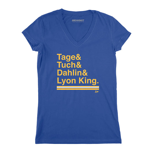 2622111 - Buffalo Hockey Ampersand: Tage & Tuch & Dahlin & Lyon King