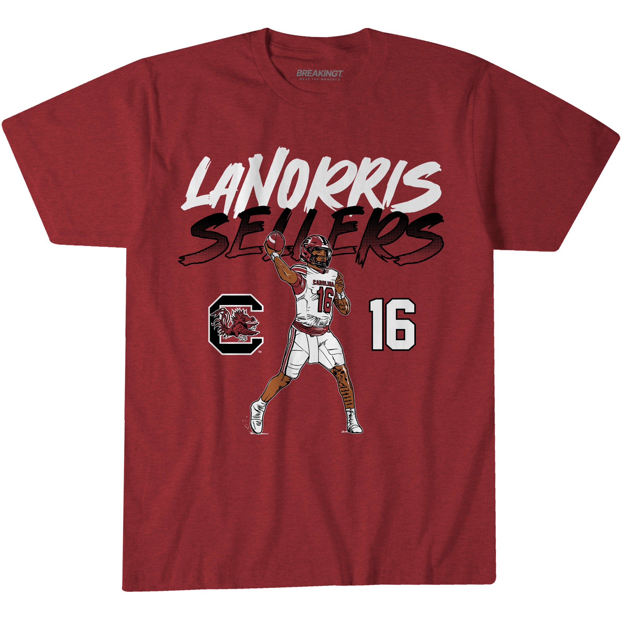 2622037 - South Carolina Football: LaNorris Sellers Name Number Pose