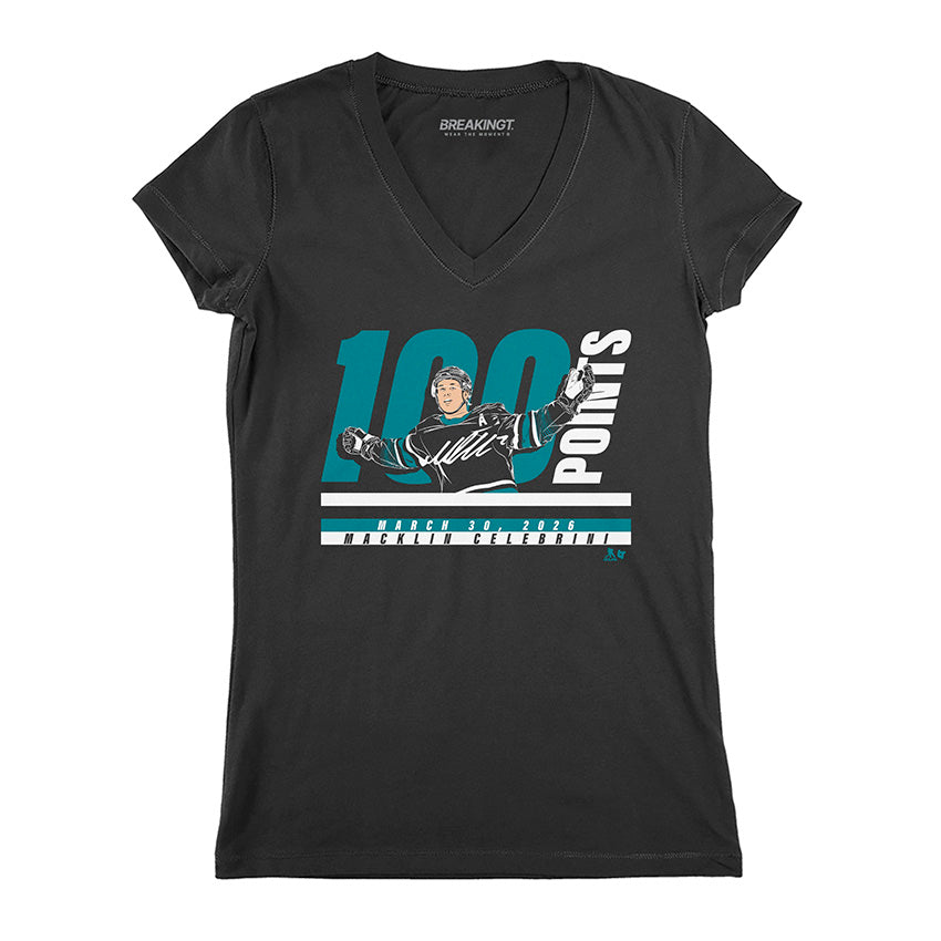 2621593 - Macklin Celebrini: 100 Points