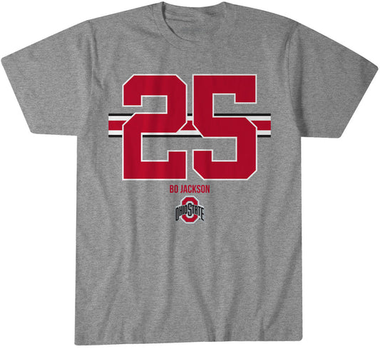 2622084 - Ohio State Football: Bo Jackson Name Number Stripe