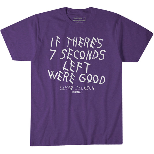 2623917 - Lamar Jackson: If There's Seven Seconds Left We're Good