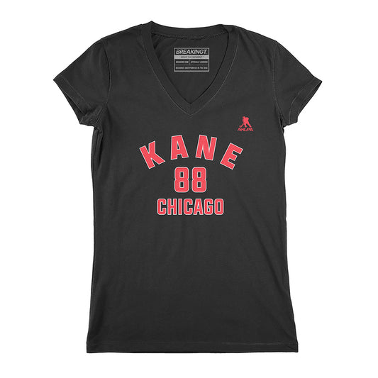 2623157 - Patrick Kane: Chicago Name & Number (Black)