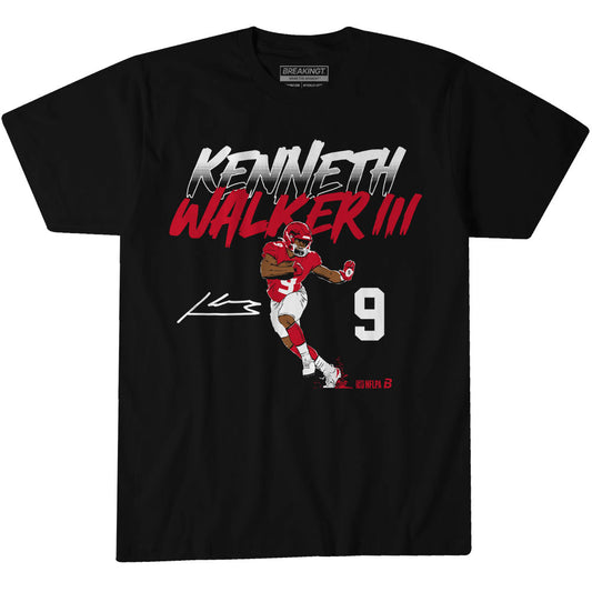 2623398 - Kenneth Walker III Name Number Pose