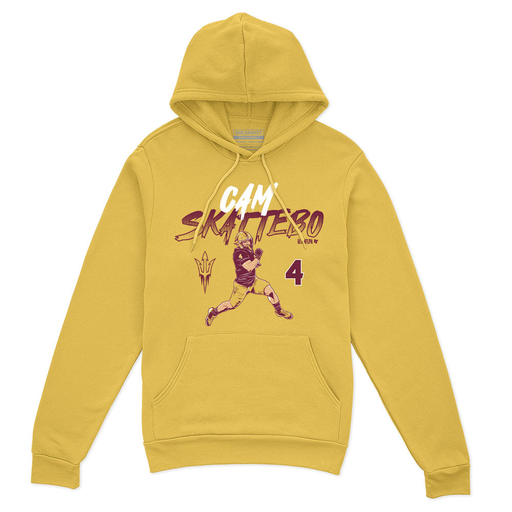 2622718 - ASU Football: Cam Skattebo Name and Number Pose