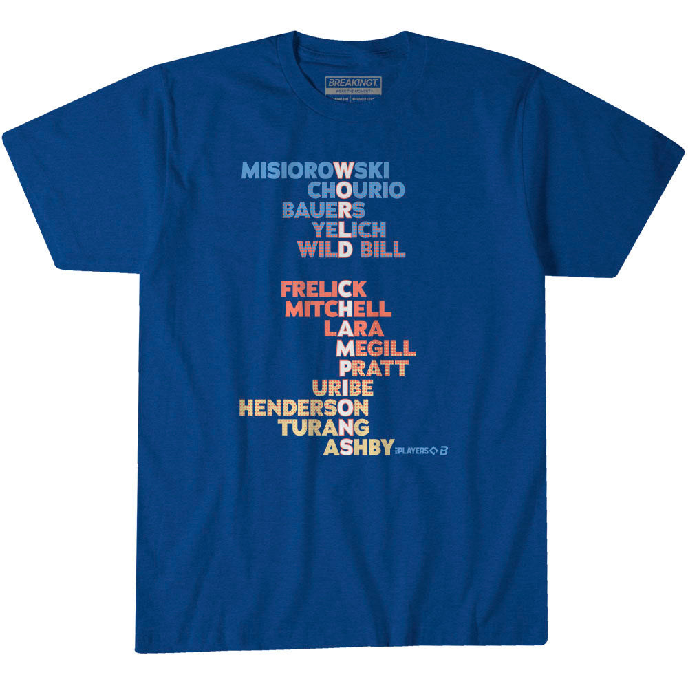 2624373 - Milwaukee Baseball: 2026 World Champions Names (Royal)
