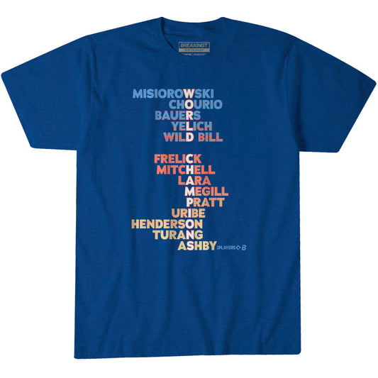 2624373 - Milwaukee Baseball: 2026 World Champions Names (Royal)