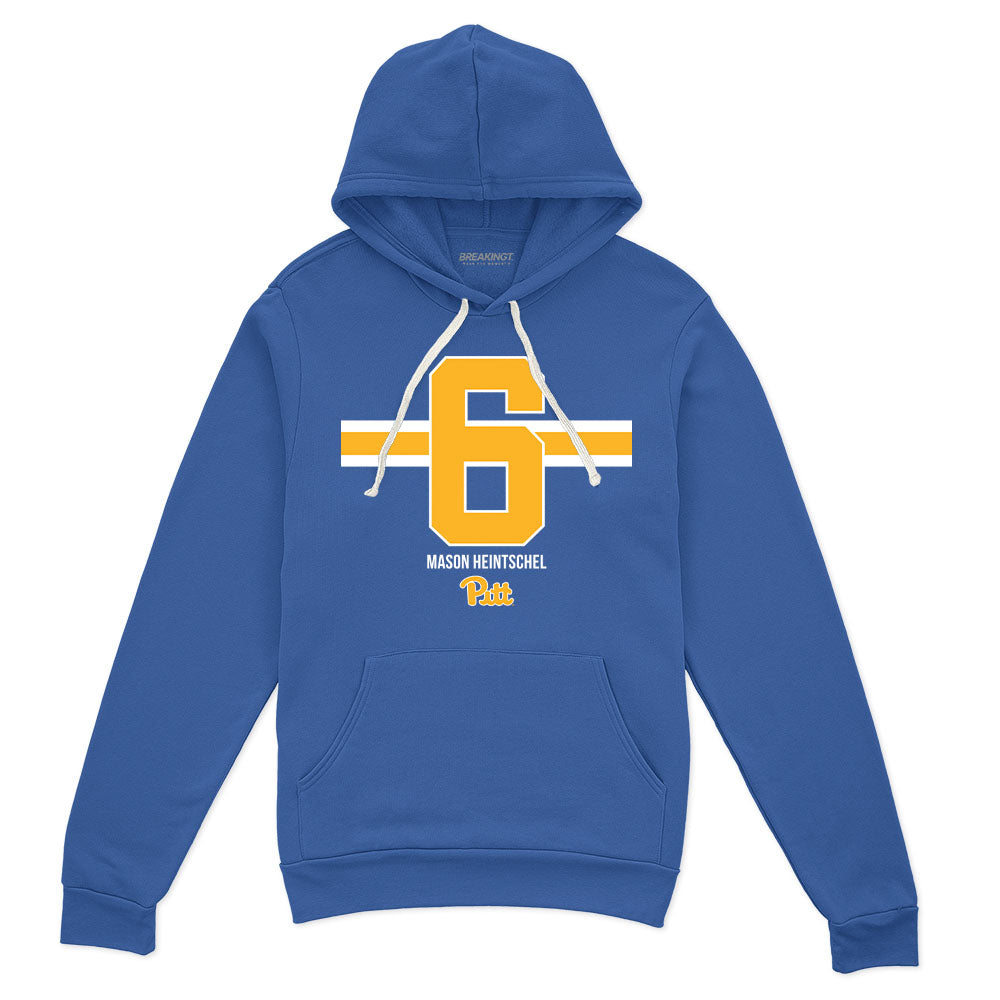 2622054 - Pitt Football: Mason Heintschel Name Number Stripe