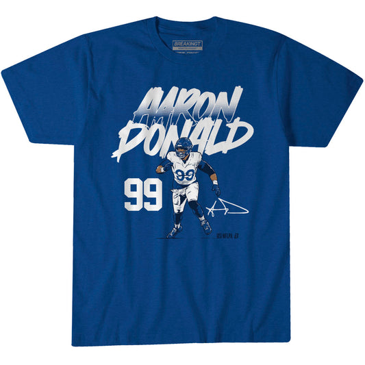 2623550 - Aaron Donald: Name & Number Pose