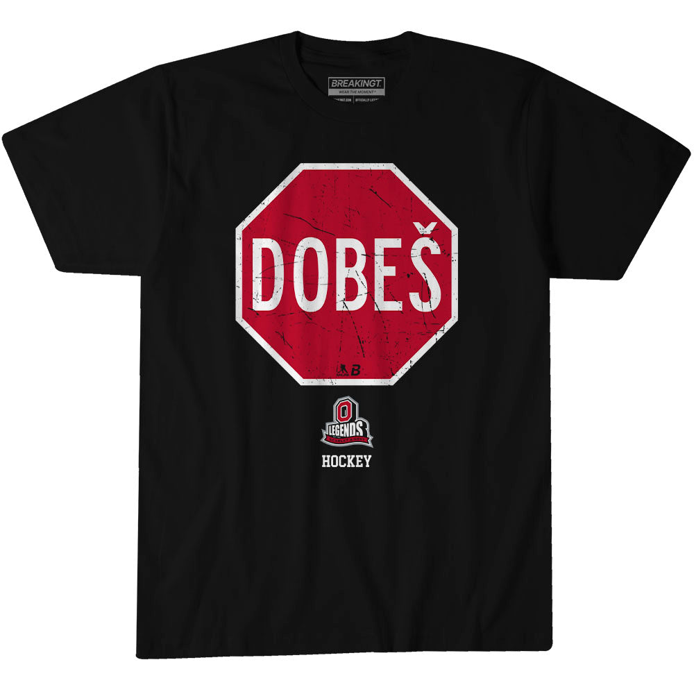 2623047 - Ohio State Hockey: Jakub Dobes Stop Sign
