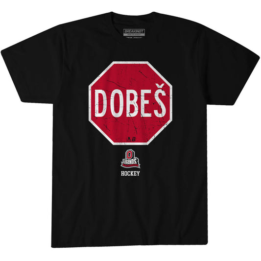 2623047 - Ohio State Hockey: Jakub Dobes Stop Sign
