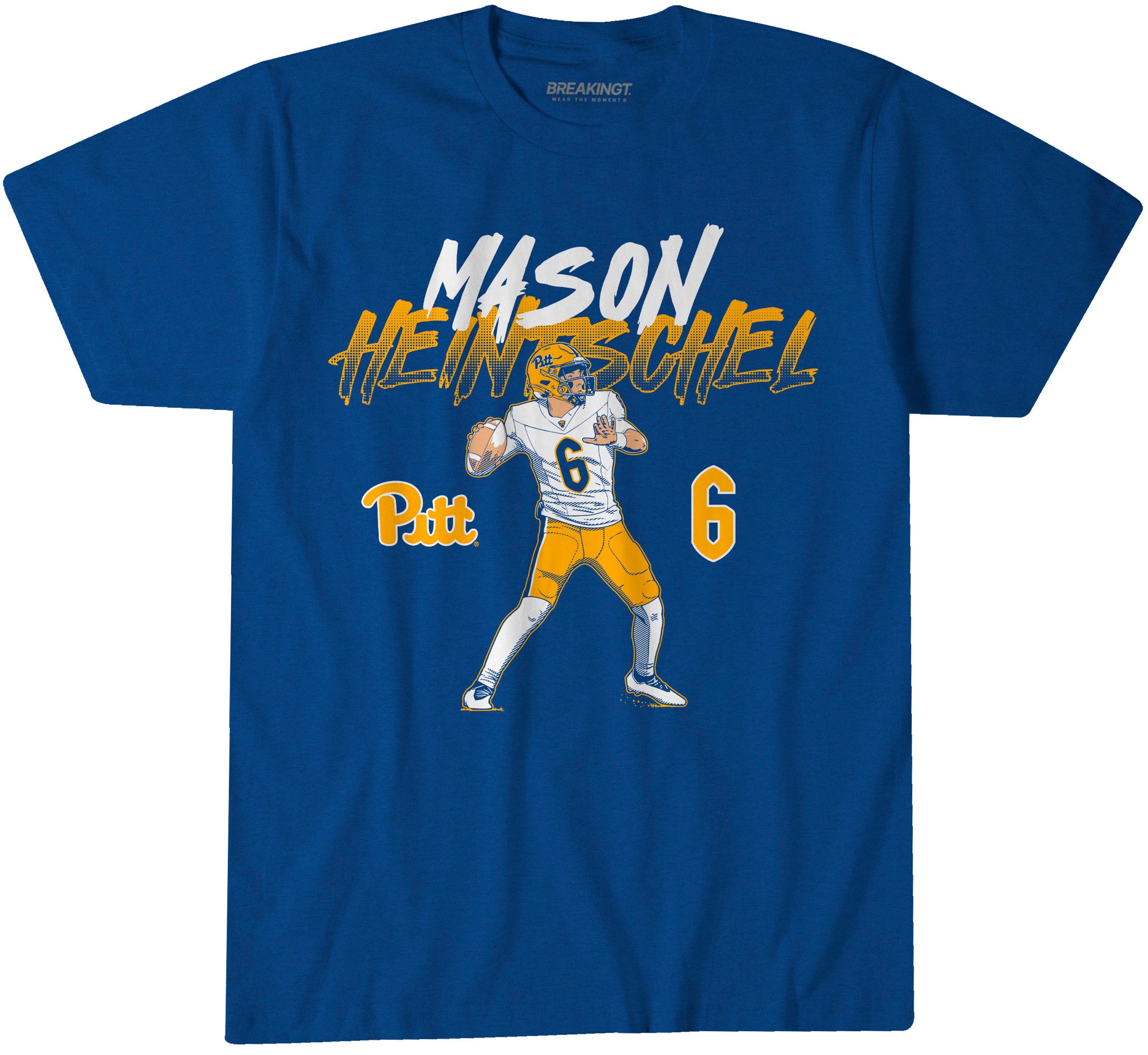 2622052 - Pitt Football: Mason Heintschel Name Number Pose